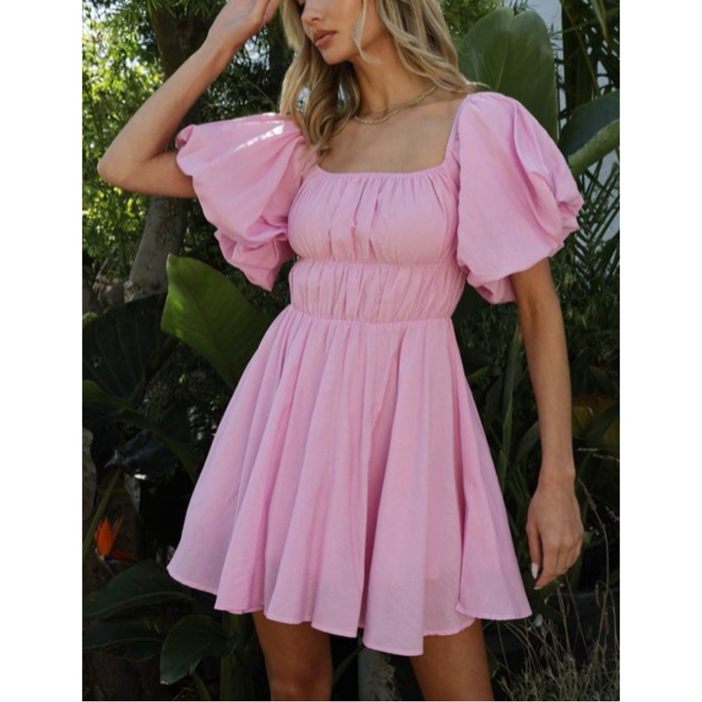 J.ing Petal Pink Princess Mini Dress-Size M